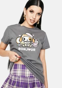 Tokidoki Tops Bonjour Donuntino Graphic Tee