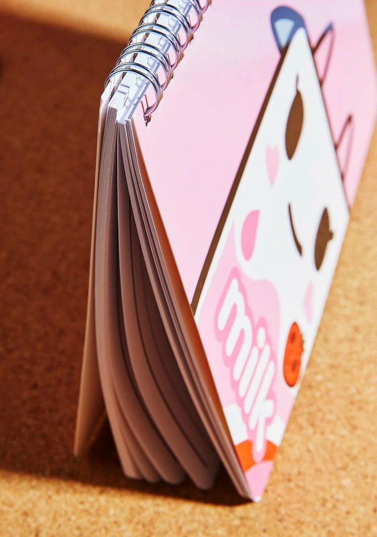 Tokidoki Strawberry Milk Notebook 6 Tokidoki Strawberry Milk Notebook