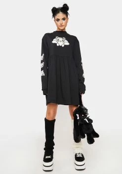 Tokidoki Super Bear Long Sleeve Dress Dresses