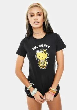 Tokidoki Tops X Hello Kitty Oh Kitty Short Sleeve Graphic Tee