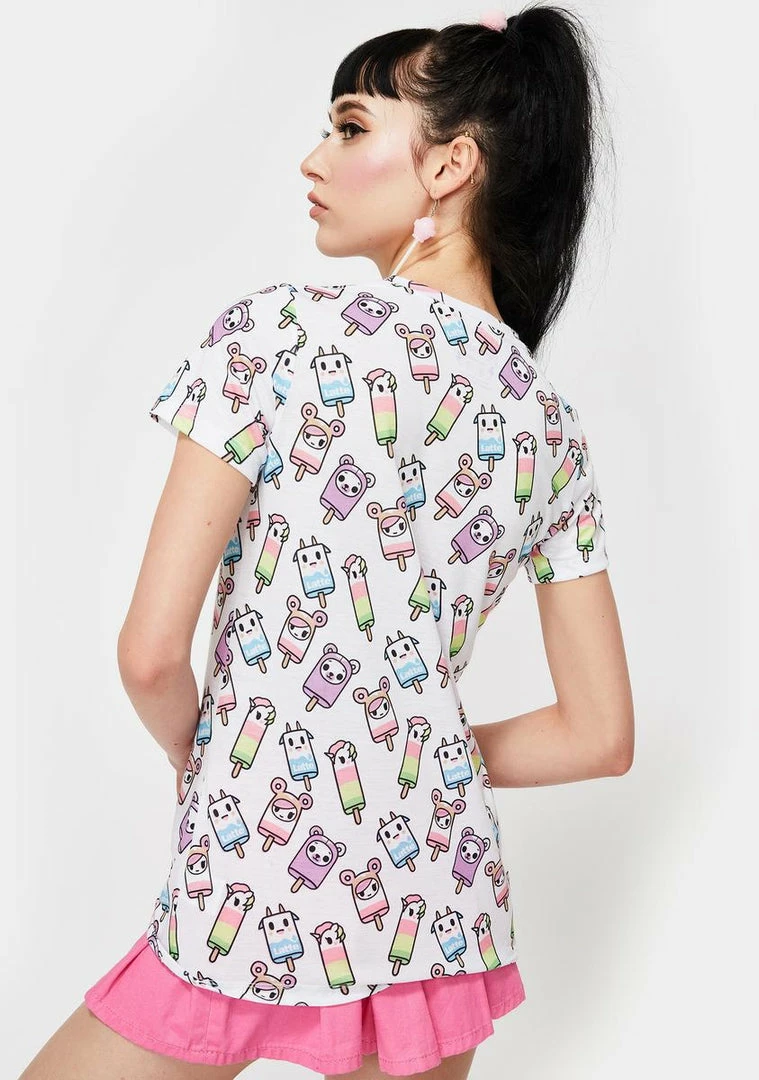 Tokidoki Tops Neopolitan Graphic Tee 6 Tokidoki Tops Neopolitan Graphic Tee