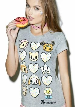 Tokidoki Heart You T-Shirt Tops