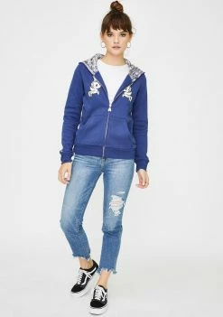 Tokidoki Take Flight Zip-Up Hoodie Tops 8 Tokidoki Take Flight Zip-Up Hoodie Tops