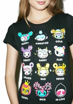 Tokidoki Tops Feeling Moody Tee