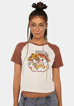 Tokidoki Graphic T-Shirt Don't Trip Crop Tee