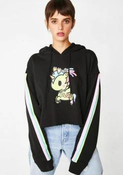 Tokidoki Plur Pony Crop Hoodie