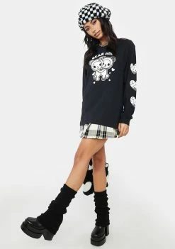 Tokidoki Tops Bear Hug Long Sleeve Tee