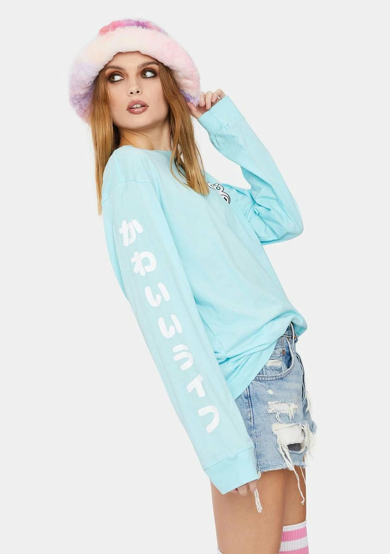 Tokidoki Kawaii Life Long Sleeve Tee 6 Tokidoki Kawaii Life Long Sleeve Tee