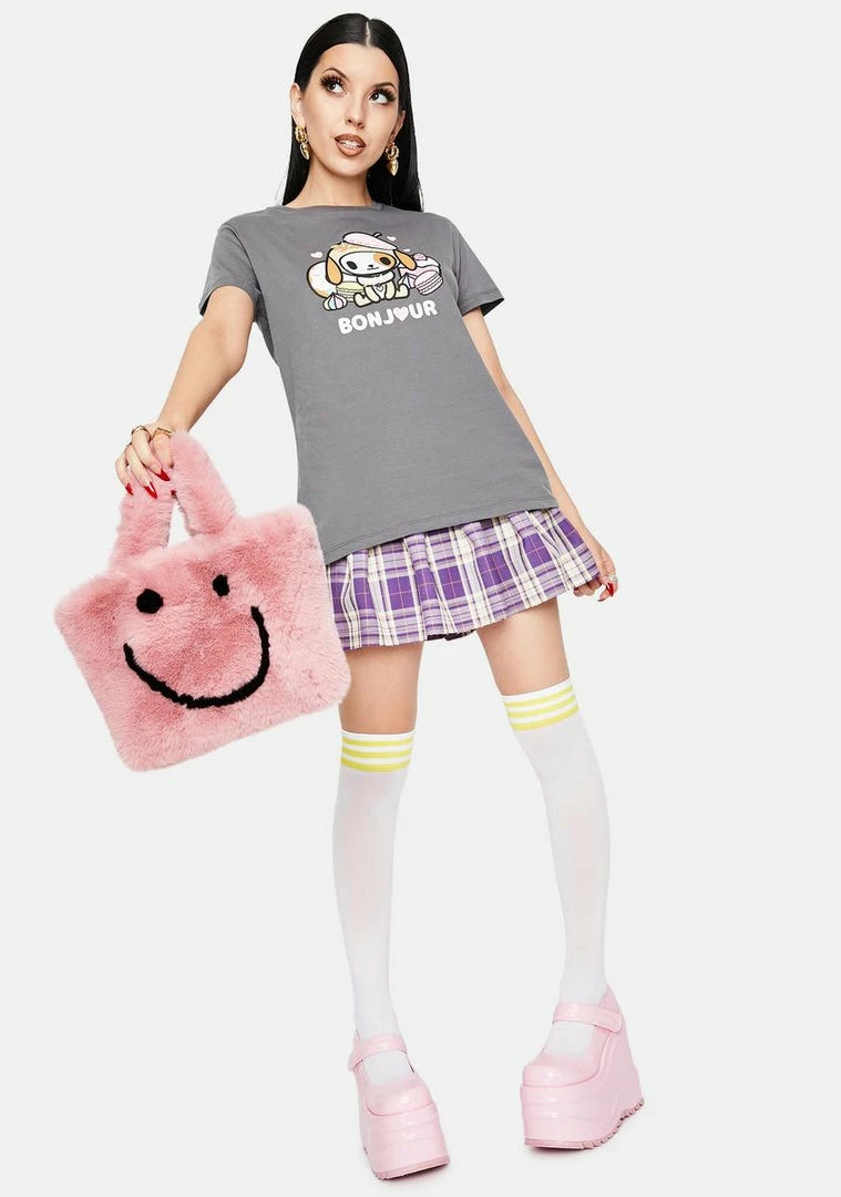 Tokidoki Tops Bonjour Donuntino Graphic Tee 5 Tokidoki Tops Bonjour Donuntino Graphic Tee