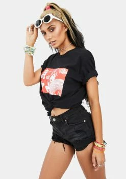 Tokidoki Tops Harajuku Fan Girl Short Sleeve Graphic Tee 9 Tokidoki Tops Harajuku Fan Girl Short Sleeve Graphic Tee