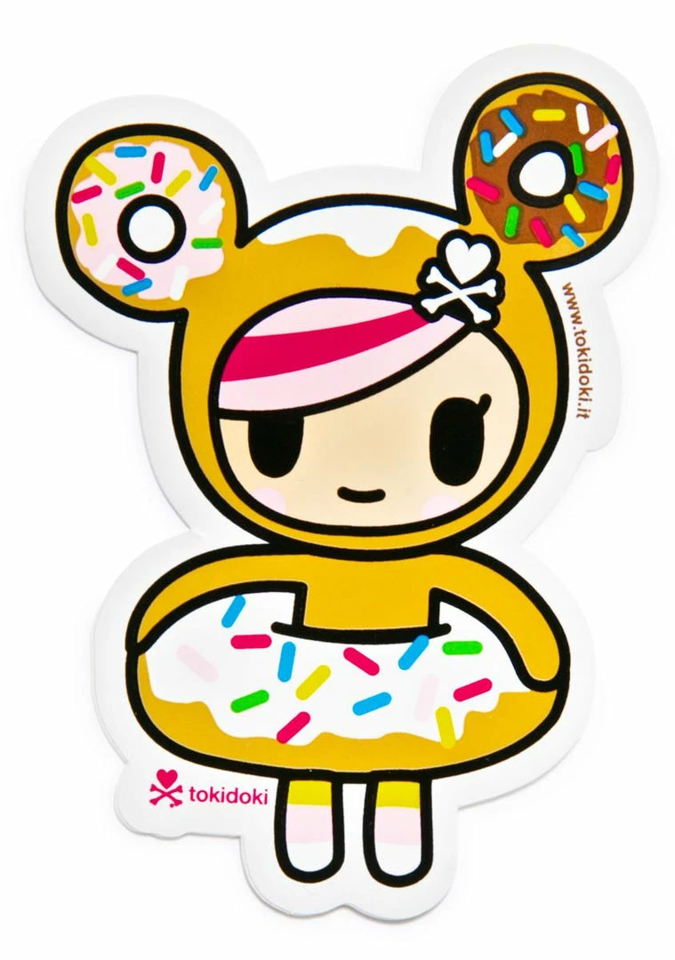 Tokidoki Donutella Sticker Other Shit 3 Tokidoki Donutella Sticker Other Shit