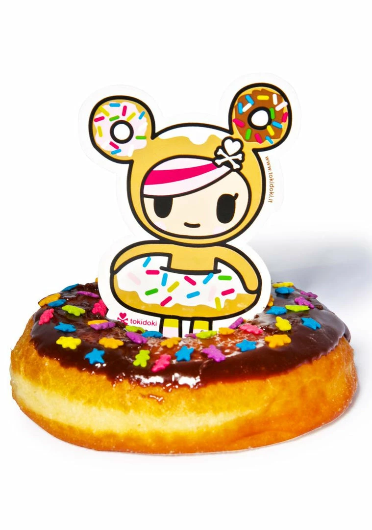 Tokidoki Donutella Sticker Other Shit 4 Tokidoki Donutella Sticker Other Shit