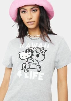Tokidoki Kawaii 4 Life Graphic Tee