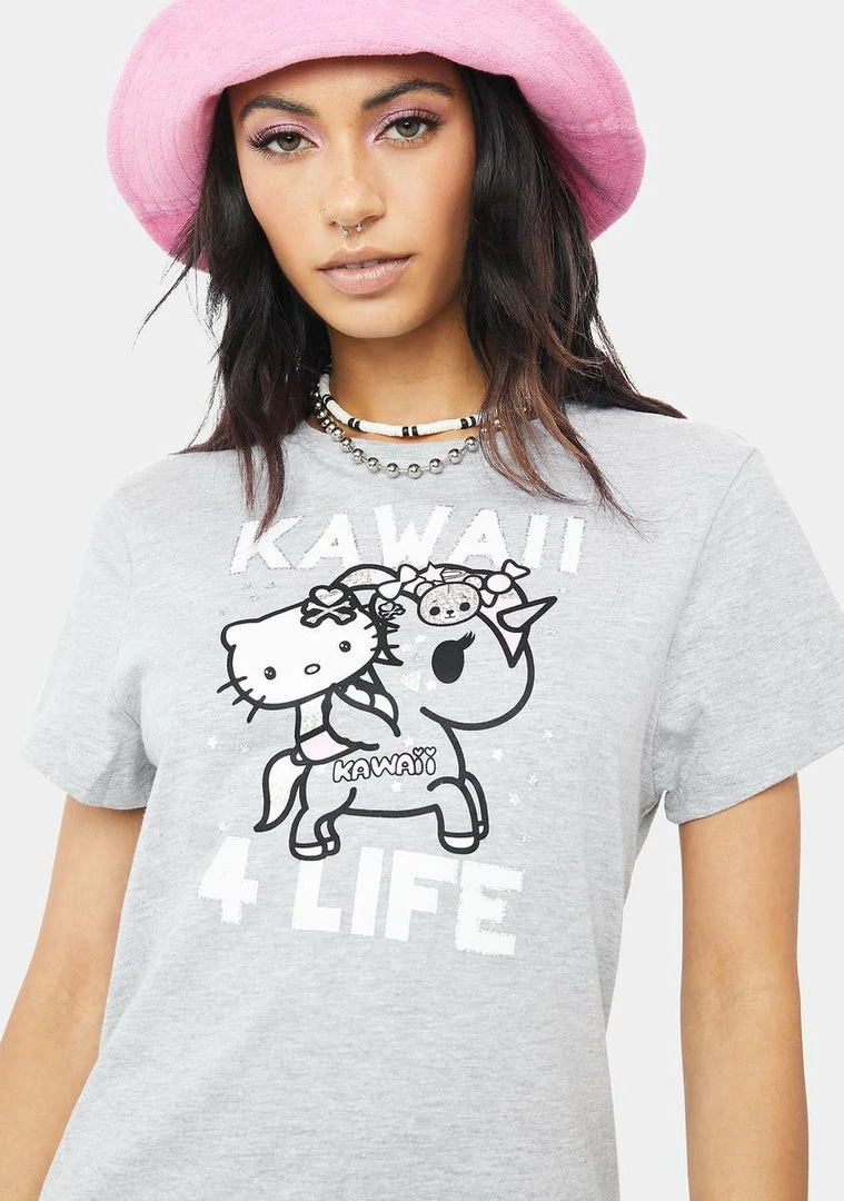 Tokidoki Kawaii 4 Life Graphic Tee 2 Tokidoki Kawaii 4 Life Graphic Tee