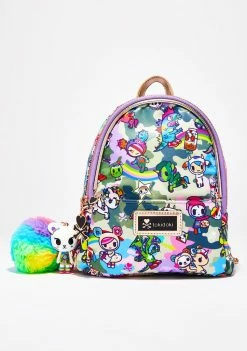 Tokidoki Bags & Wallets Camo Kawaii Small Backpack