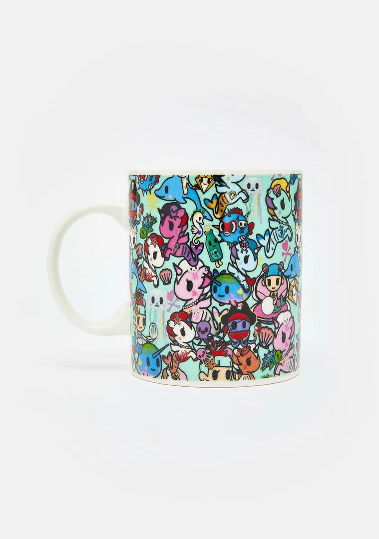 Tokidoki Home Stuff Mermicorno Ceramic Mug 2 Tokidoki Home Stuff Mermicorno Ceramic Mug