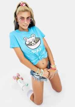 Tokidoki Ramen Dip Short Sleeve Graphic Tee Tops