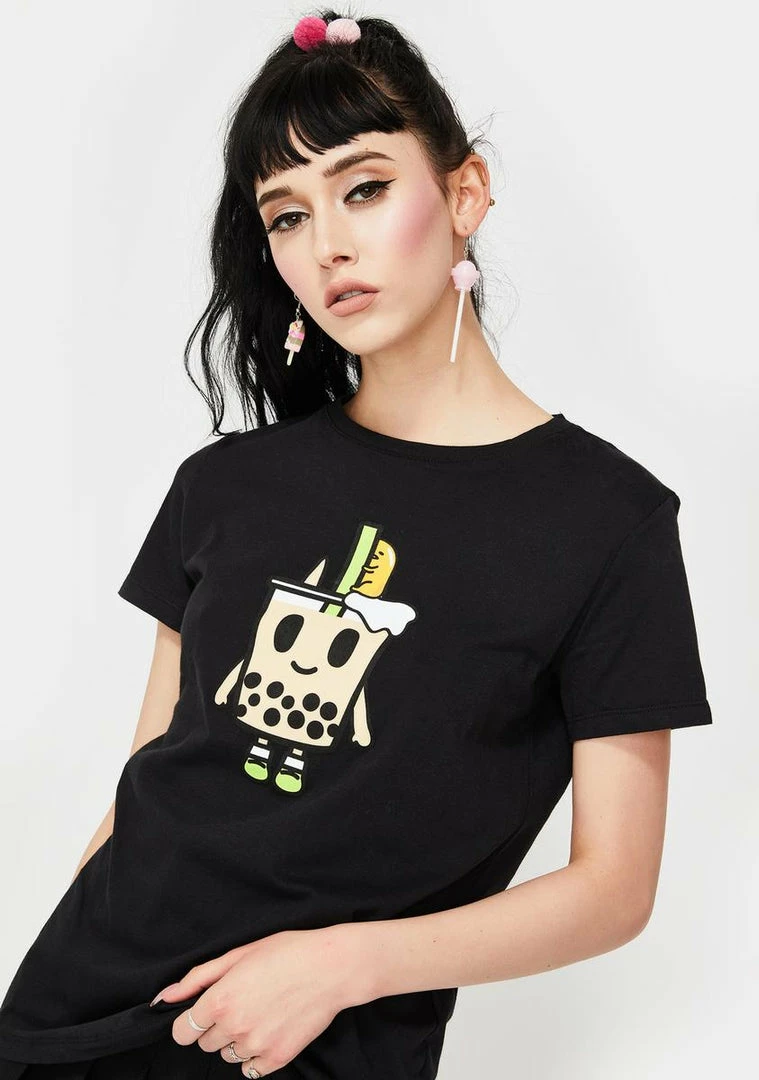 Tokidoki X Gudetama Bobatama Graphic Tee 3 Tokidoki X Gudetama Bobatama Graphic Tee