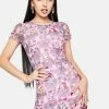 Tokidoki Garden Party Mesh Bodycon Dress Dresses