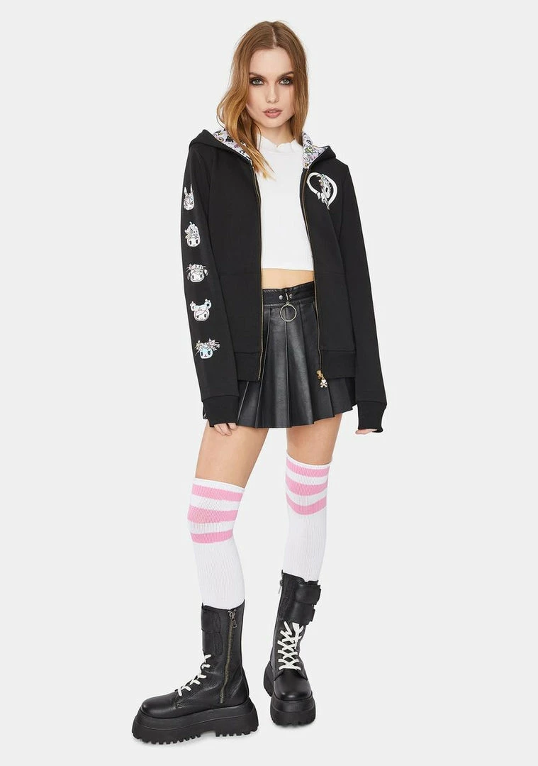 Tokidoki Kawaii All Stars Zip Up Hoodie 5 Tokidoki Kawaii All Stars Zip Up Hoodie