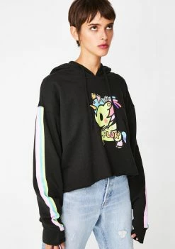 Tokidoki Plur Pony Crop Hoodie