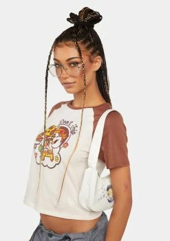 Tokidoki Graphic T-Shirt Don't Trip Crop Tee