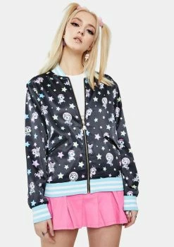 Tokidoki Outerwear Star Studded Reversible Jacket