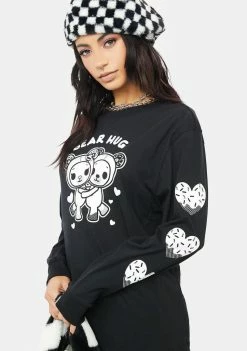 Tokidoki Tops Bear Hug Long Sleeve Tee
