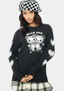 Tokidoki Tops Bear Hug Long Sleeve Tee