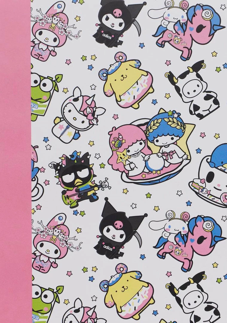 Tokidoki X Hello Kitty And Friends Notebook Desk Supplies 4 Tokidoki X Hello Kitty And Friends Notebook Desk Supplies