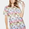 Tokidoki Tops X Hello Kitty Hello Kitty Goes Donuts Graphic Tee
