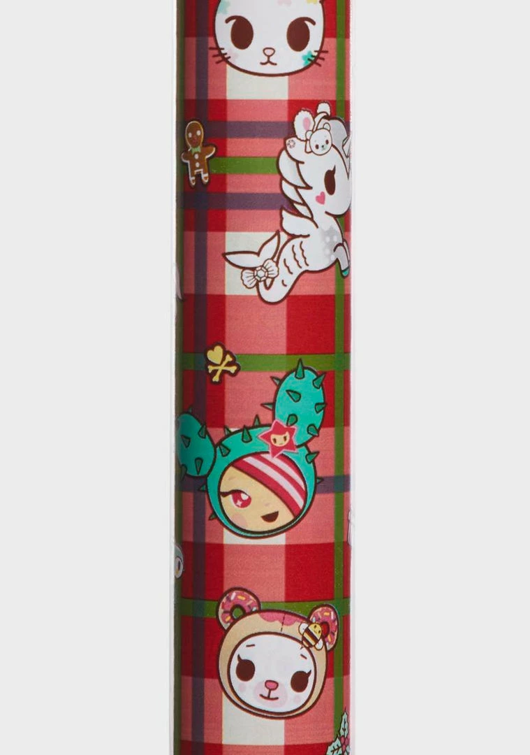 Tokidoki Decor Holiday Plaid Wrapping Paper 4 Tokidoki Decor Holiday Plaid Wrapping Paper