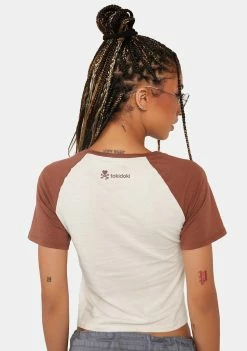 Tokidoki Graphic T-Shirt Don't Trip Crop Tee