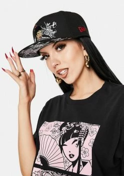 Tokidoki White Dragon Snapback Baseball Hat