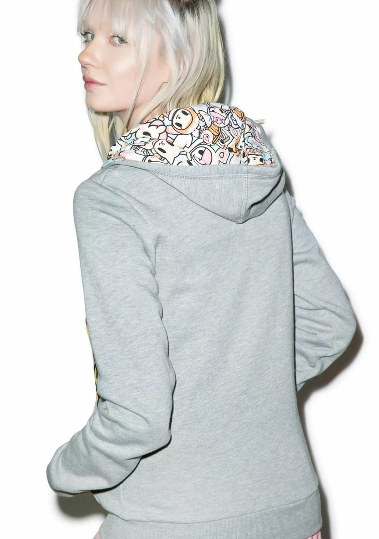 Tokidoki Ciao Donutella Hoodie Outerwear 6 Tokidoki Ciao Donutella Hoodie Outerwear