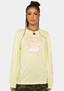 Tokidoki PomPomPurin Donuts Friend Long Sleeve Tee Long Sleeves