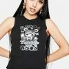 Tokidoki Spring Time Cropped Muscle Tee Tops 2 Tokidoki Spring Time Cropped Muscle Tee Tops