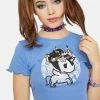 Tokidoki Tops Yoshino Graphic Crop Tee