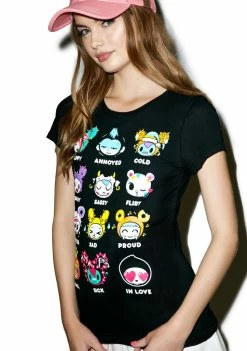 Tokidoki Tops Feeling Moody Tee 8 Tokidoki Tops Feeling Moody Tee