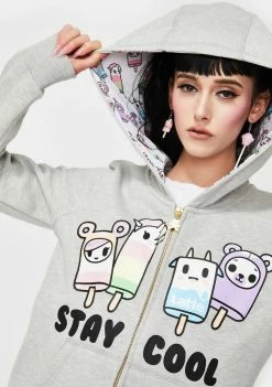 Tokidoki Stay Cool Zip Up Hoodie