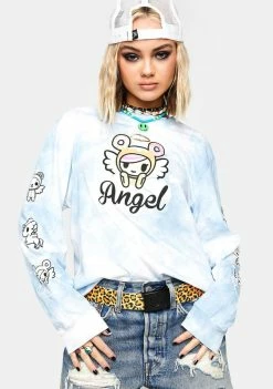 Tokidoki Angelic Donutella Long Sleeve Tee Tops
