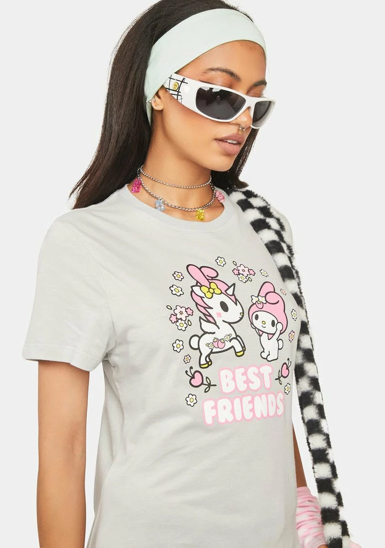 Tokidoki Graphic T-Shirt My Best Friend Tee 4 Tokidoki Graphic T-Shirt My Best Friend Tee