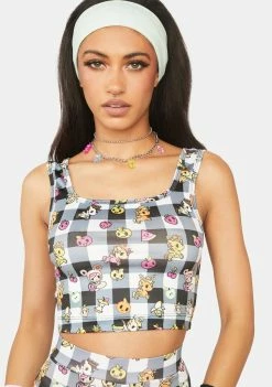 Tokidoki Picnic Tank Crop Top Tops