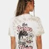 Tokidoki Burger House Tie Dye Tee Graphic T-Shirt