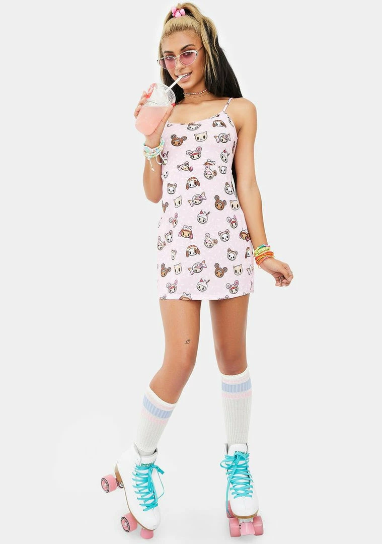 Tokidoki Sprinkled Mini Dress Dresses 4 Tokidoki Sprinkled Mini Dress Dresses