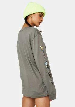 Tokidoki Aggretsuko Long Sleeve Tee Tops