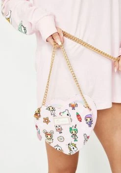 Tokidoki Toki Takeout Heart Shaped Crossbody Bag