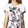 Tokidoki Tops Queen Of Hearts Tee 1 Tokidoki Tops Queen Of Hearts Tee
