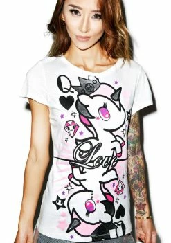 Tokidoki Tops Queen Of Hearts Tee
