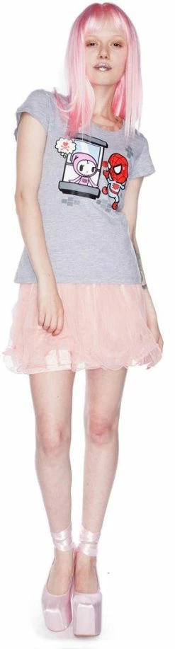 Tokidoki Spiderman Mon Amour Tee